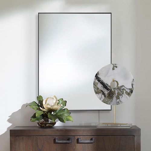 27x36 Inch Black Bathroom Mirror - Image 2