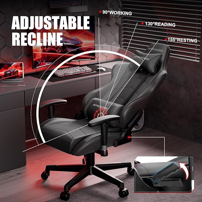 GTRACING Gaming Chair Racing Office Computer Ergonomic Video Game Chair - Image 8