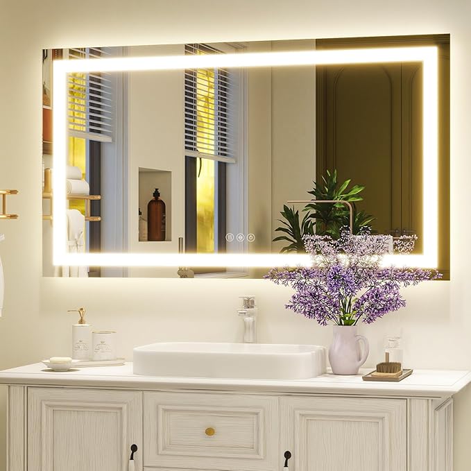 55'' x 30'' LED Bathroom Mirror - Image 7