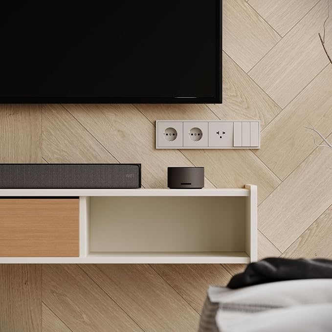70'' Floating TV Stand, Wall Mounted TV Console, Floating TV Cabinet, Under TV - Image 9