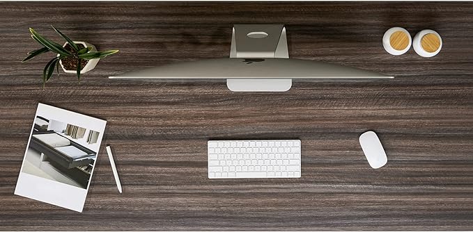 Kaboon Universal Tabletop 59.1"x23.62", Solid One-Piece Melamine Table Top - Image 2