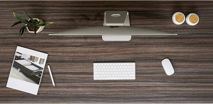 Kaboon Universal Tabletop 55"x27.5", Solid One-Piece Melamine Table Top - Image 2