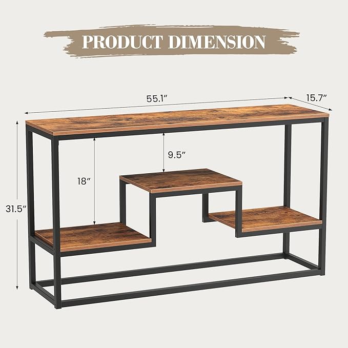 TV Stand for TVs up to 65 Inch, TV Console Table - Image 2