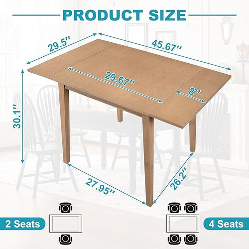 29"- 45" Extendable Dining Table - Image 2