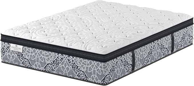 Kingsdown Firm Euro Pillow Top Hybrid King Mattress Cooling Gel Memory Foam - Image 4