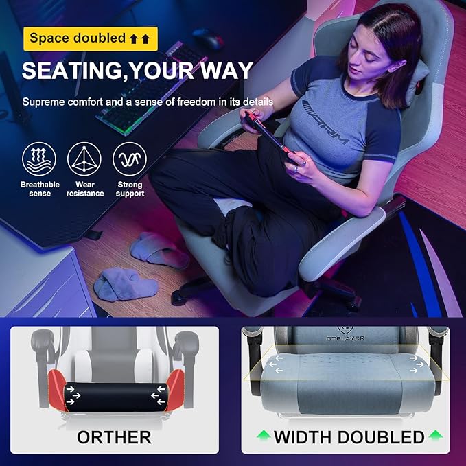 GTPLAYER Gaming Chair, Computer Office Chair - Image 3