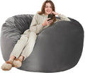 HABUTWAY Bean Bag Chair: Giant 6' Memory Foam Furniture Bean Bag Chair - 6Ft by HABUTWAYMakeYourLifeComfortable