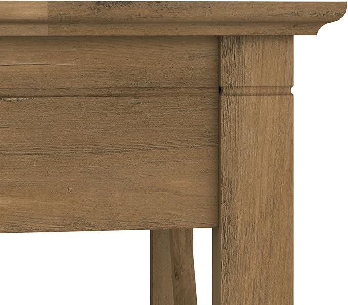 Bush Furniture Key West 60W Modern Farmhouse L Shaped Desk in Reclaimed Pine | - Image 4