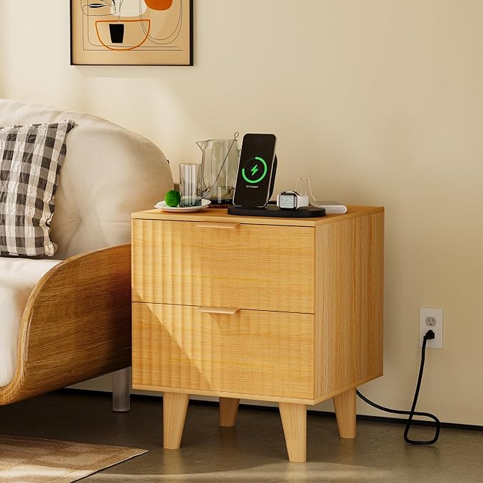 Urban Deco Fluted Nightstand - Image 5