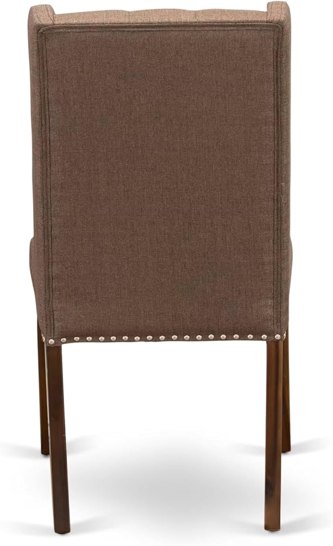 F7FO7-50N-18 - 7-Piece Dining Room Set Contains A Kitchen Table and 6 Brown - Image 14
