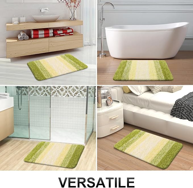 OLANLY Bathroom Rugs Mat 36x24, Extra Soft Absorbent Microfiber Bath Rugs - Image 6