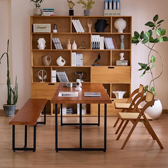 Solid Wood Administrative Desk, Dining Table - Image 7