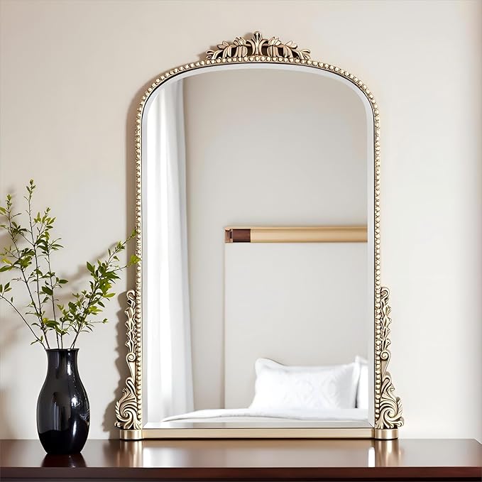 SHYFOY Antique Silver Mirrors for Wall Decor, Vintage Decorative Wall Mirror by SHYFOYHomeDecoration