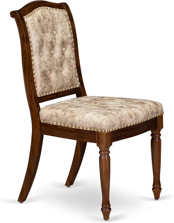LEMA7-AWA-36 7 Pieces Dining Room Set Consists of a Rectangular Modern Dining - Image 10
