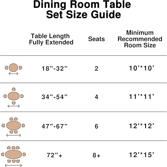 Casaphoria Wood Kitchen Table Set - Image 9