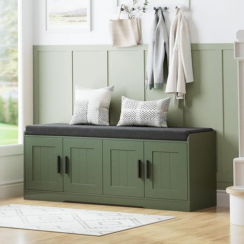 2-Tier Storage Bench, Shoe Bench by Homleke