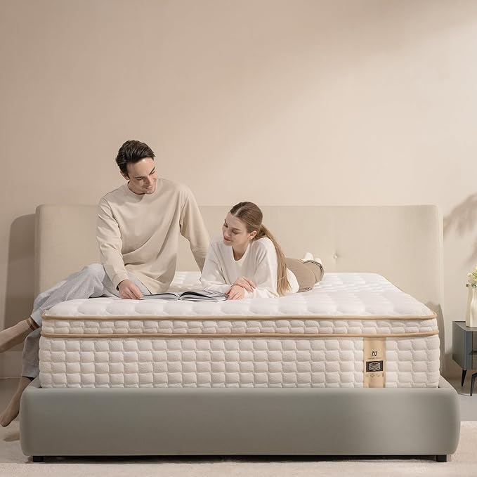 Full Size Mattress, 12 Inch Hybrid Full Mattress in a Box by Unknown