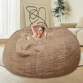 Bean Bag Chair for Adults Kids Without Filler Comfy Giant Round Lazy Sofa Chair by FunnyFurnitureforYourHous