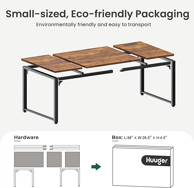 Huuger 71 x 31.5 Inch Desk - Image 9