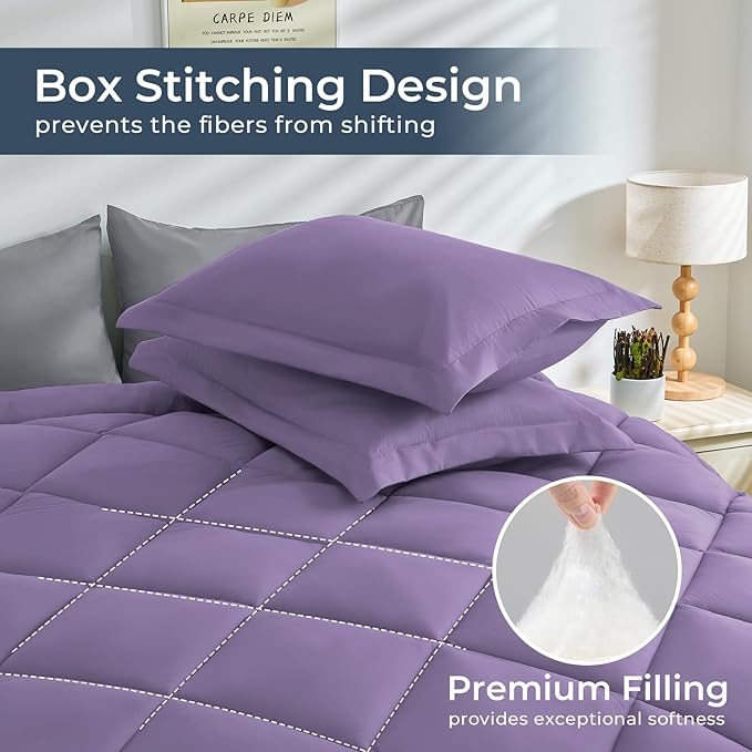 HEVUMYI Queen Comforter Set - Image 3