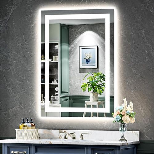 24x36 Inch LED Bathroom Mirror by YEELAIT