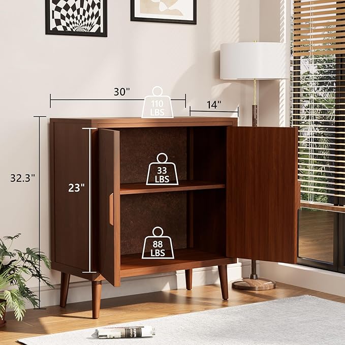 COSIEST Set of 3 30" Storage Sideboards - Image 2