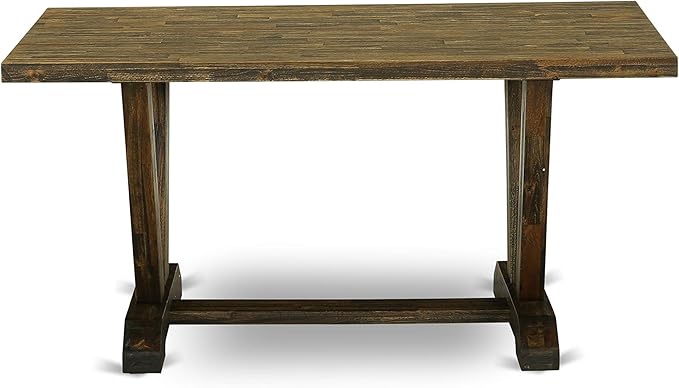 East West Furniture V777FL716-5 5 Piece Dining Table Set - Image 5