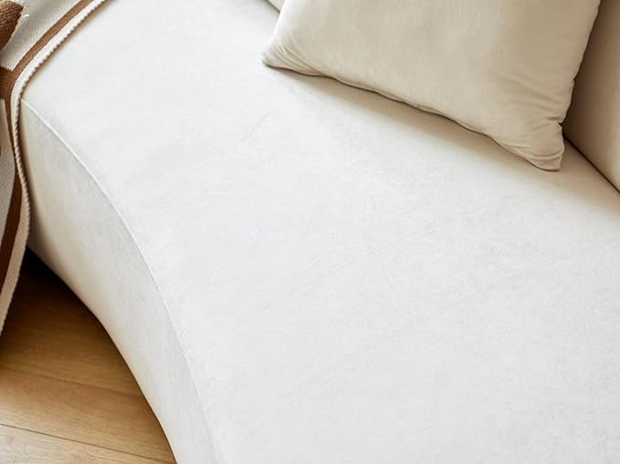 Container Furniture Direct 90" Curved Sofa - Image 8