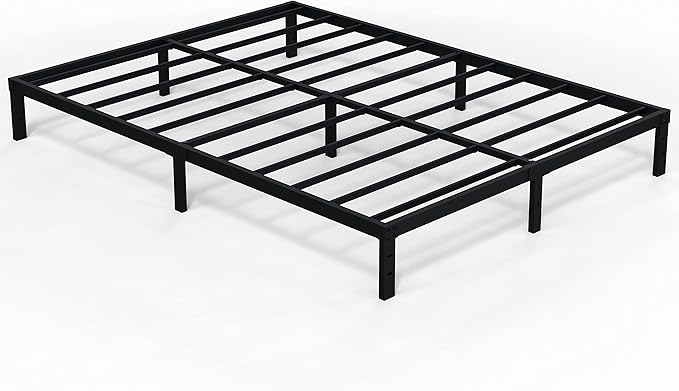 EMODA 10 Inch Full Size Bed Frame Heavy Duty Metal Platform No Box Spring Needed - Image 9