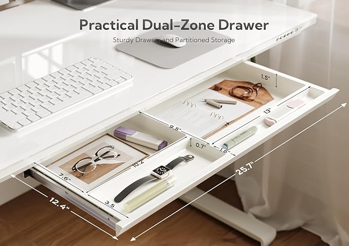INNOVAR Wireless Charging Standing Desk - Image 3
