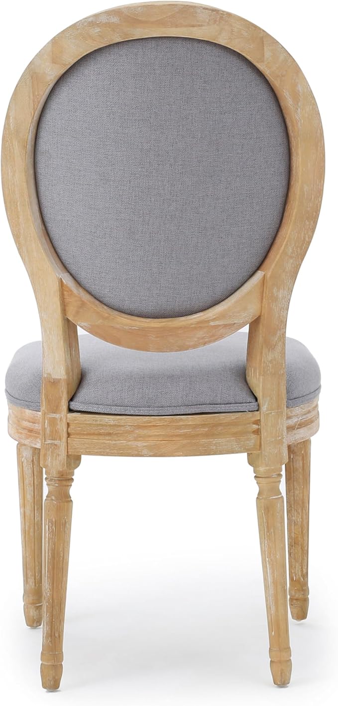 Christopher Knight Home Phinnaeus Fabric Dining Chairs, 2-Pcs Set, Light Grey - Image 10