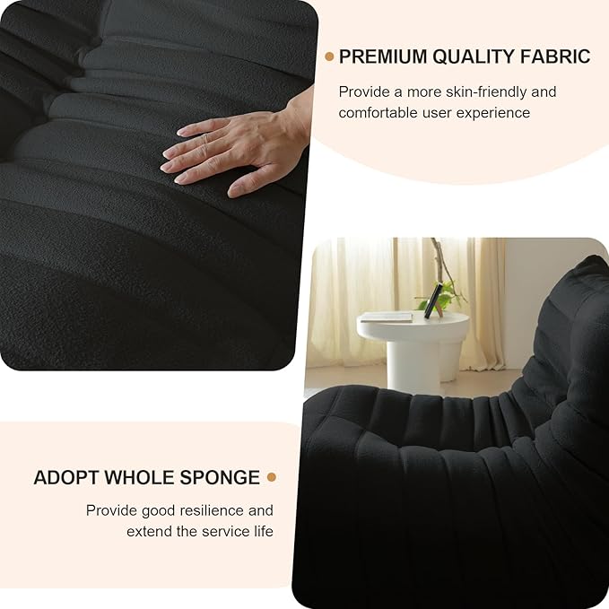 Luxury Ottomans, Modern Square Foot Rest - Image 3