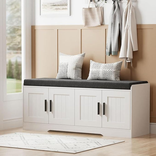 2-Tier Storage Bench, Shoe Bench by Homleke