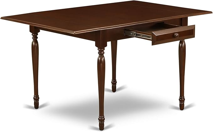 East West Furniture MZLA5-MAH-04 5 Piece Dining Room Furniture Set Includes a - Image 4