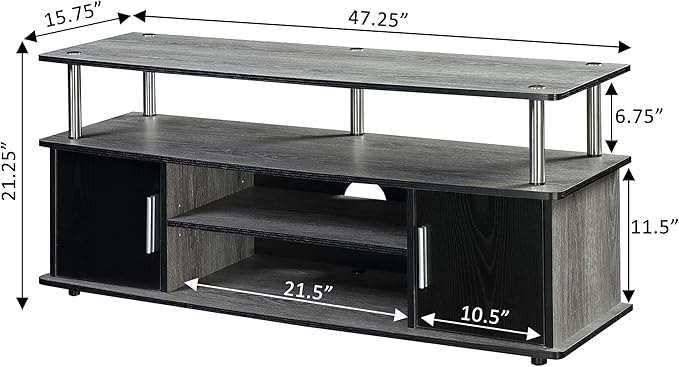 Convenience Concepts Designs2Go Monterey Stand Family Entertainment Center - Image 3