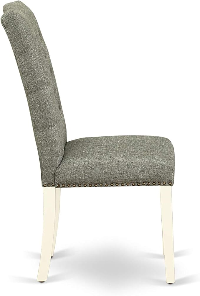 East West Furniture ELP2T07 Elsa Parson Dining Room Chairs - Image 6