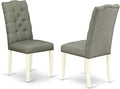 East West Furniture ELP2T07 Elsa Parson Dining Room Chairs by EastWestFurniture