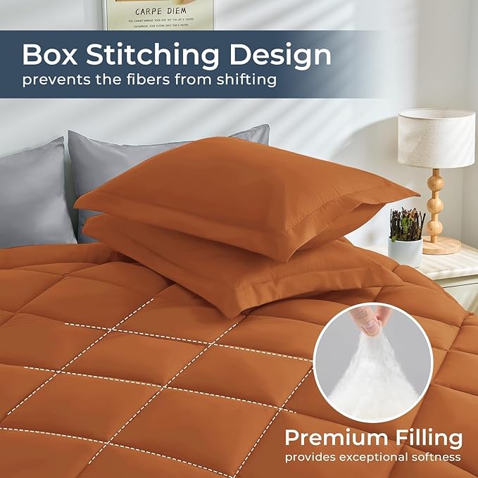 HEVUMYI Cali-King Comforter Set - Image 3