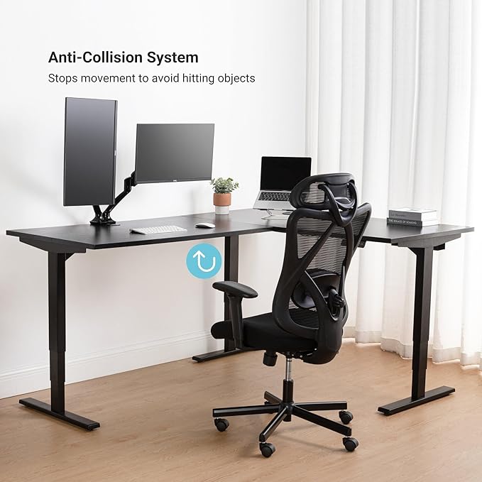Standing Desk: FLT-05, DT-3030-EO, DT-4830-EO, DA-10-Black - Image 5