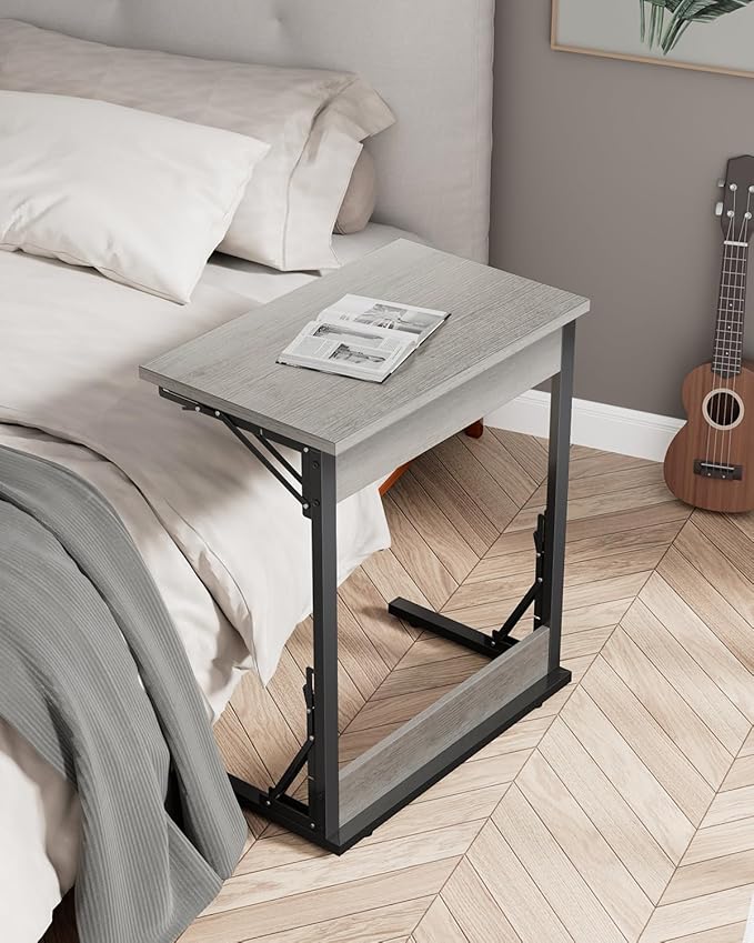Tatub Folding TV Tray Table Set of 2, Small Sofa-Side Laptop Desk - Image 6