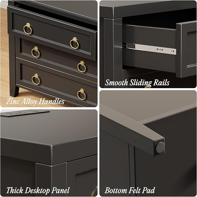 Huuger 23.6 Inch Night Stand - Image 9