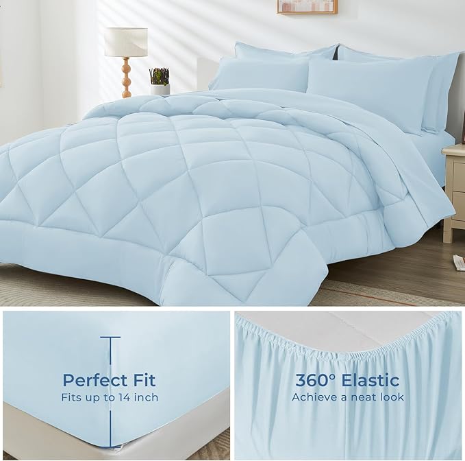 HEVUMYI Twin Comforter Set - Image 3
