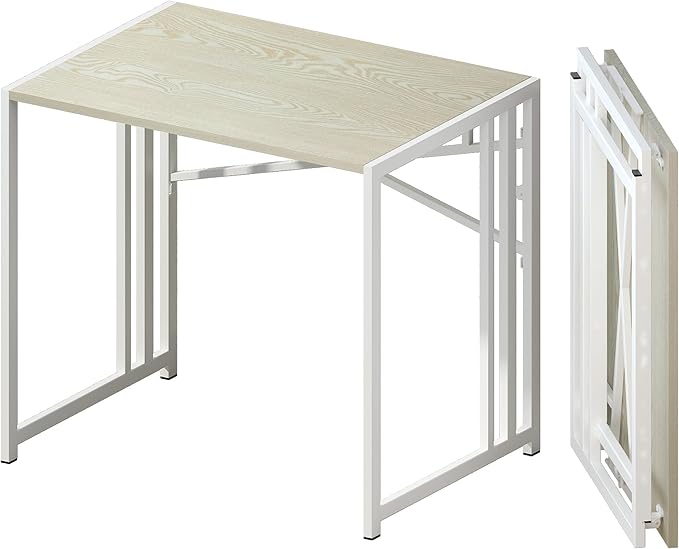 32 inch Small Folding Desk, Writing Gaming Computer Camping Desk by Lutown-TeenHome