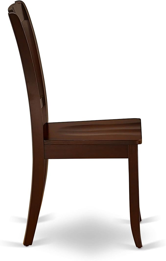 East West Furniture DODA5-MAH-W 5 Piece Dining Room Furniture Set Includes a - Image 12