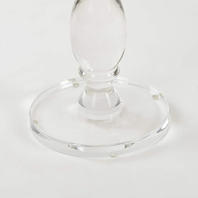 LIKENOW Acrylic End Table, Acrylic Side Table, Modern Nightstand - Image 4