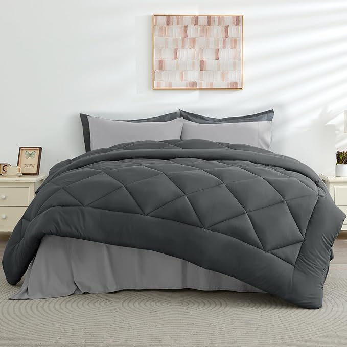 HEVUMYI Queen Comforter Set - Image 7