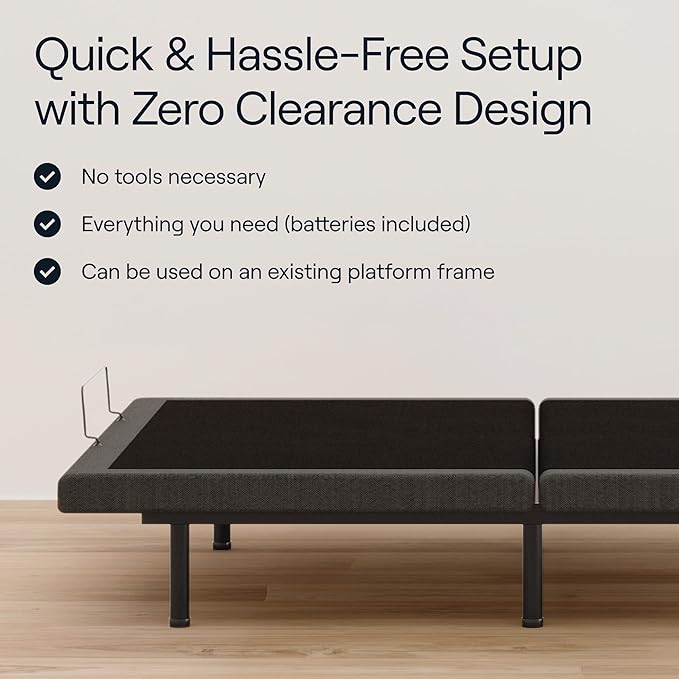 Nectar Premier King Adjustable Base & 13” Mattress - Image 5