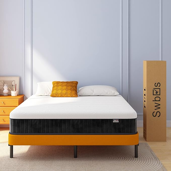 Double Mattress, 12 Inch Full Size Hybrid Mattresses, Full Bed Matress in a Box - Image 5