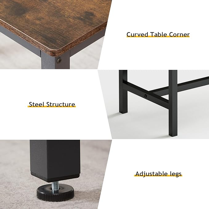 Rovibek Dining Table Set for 4 - Image 2