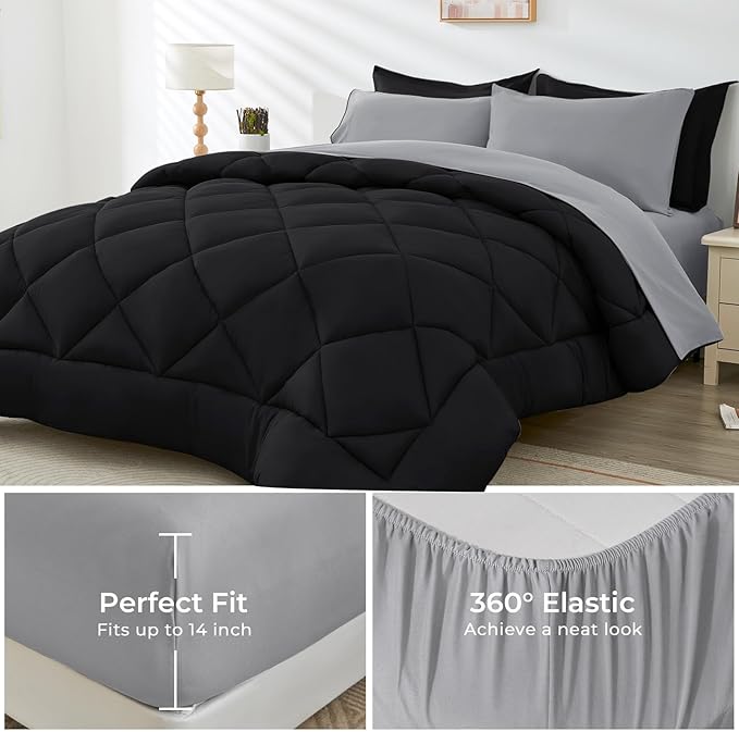 HEVUMYI Twin Comforter Set - Image 4